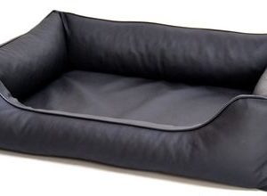 Lebon Hundebett Bruno - Schwarz - 120x90cm